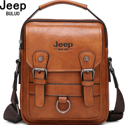 JEEP BULUO Multi function Business Handbags Men New