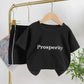 New Children s Short sleeved Suit Girls Boys