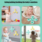 3Pcs Set Suction Cup Spinning Cartoon Animal Spinner