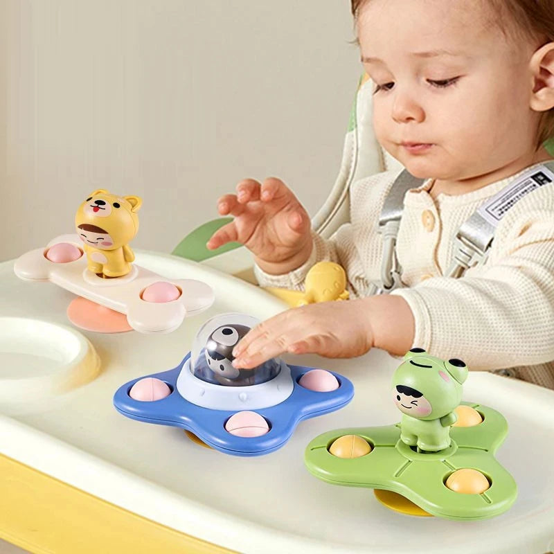 Suction Cup Spinner Toys for 1 2 Year