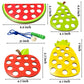 Wooden Lacing Toy Educational Fruits Threading Activity Puzzles