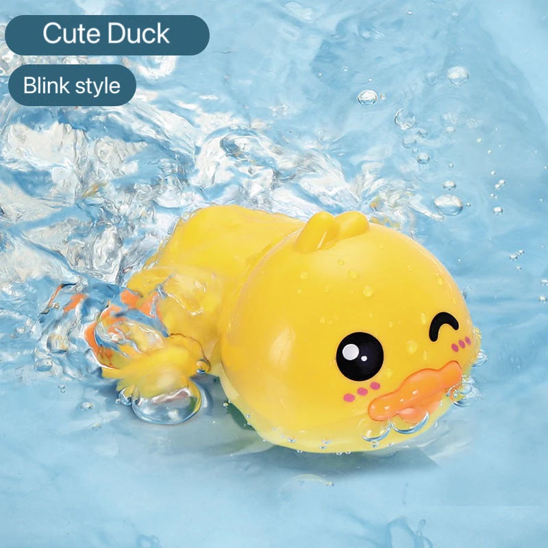 1 Pcs Children Bathing and Playing with Ducks