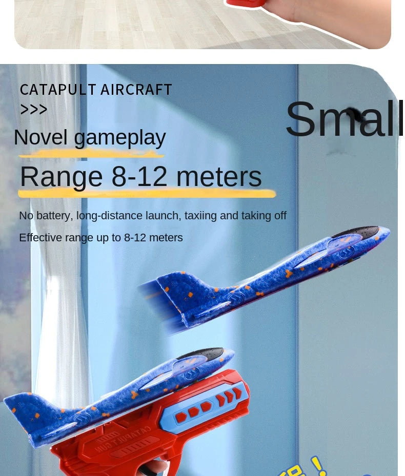 Children s Ejection Aircraft Toys Foam Aircraft Glider