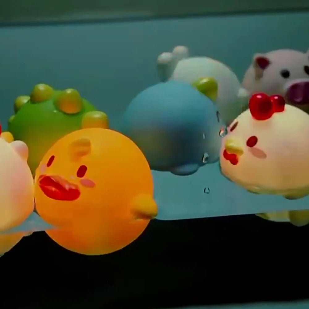 Baby Cute Animals Bath Toy LED Light Up