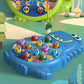Dinosaur Simple Magnetic Fishing Toys Play Rod Game