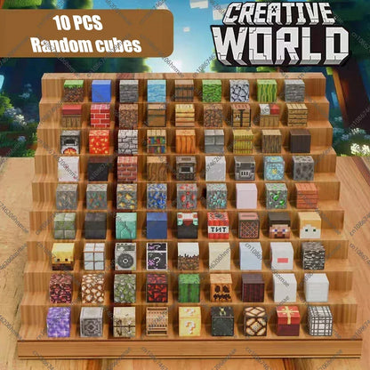 Magnetic Building Blocks Mine World Magnet Cube for